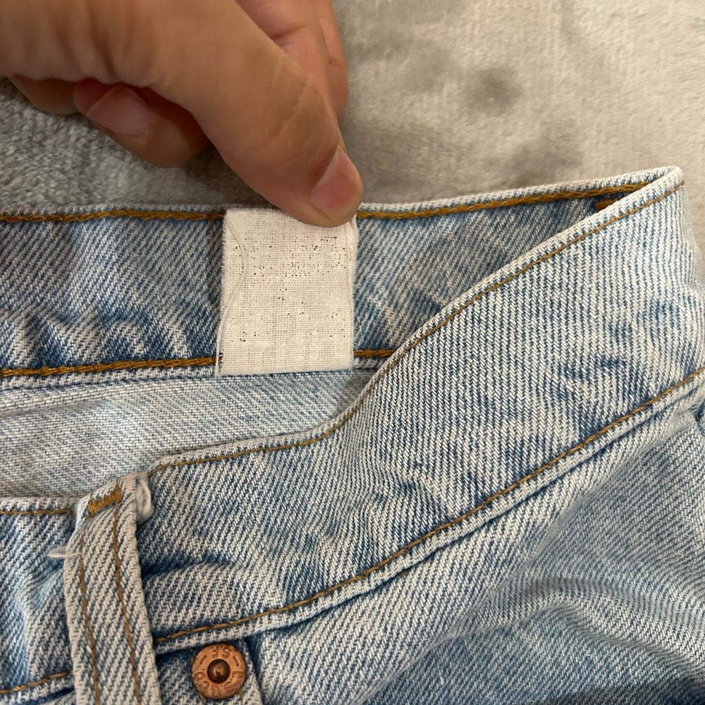 Vintage Levi’s cutoff denim shorts - Picture 3 of 11